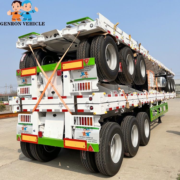 40FT sidewall trailer shipped from factory