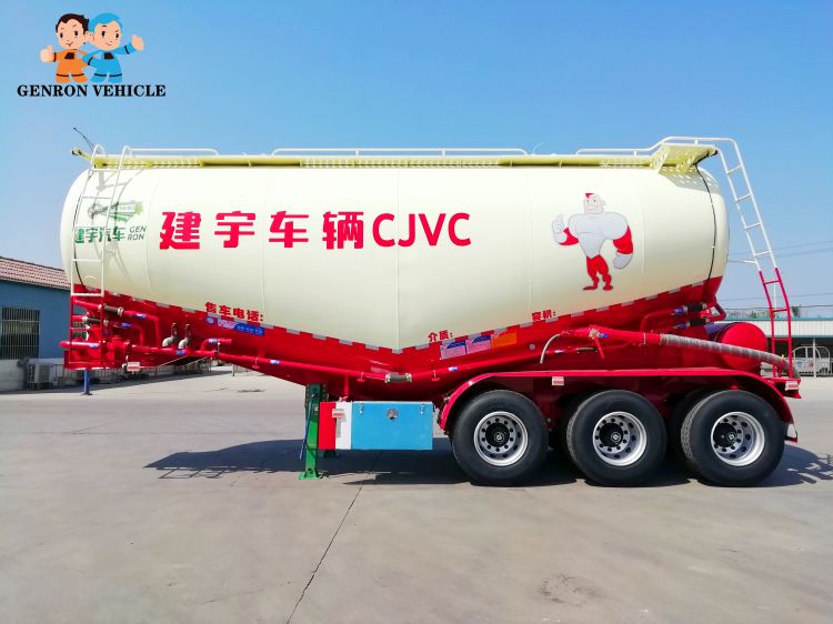 Genron Bulk Cement and Large Particulate Material Transport Vehicles - Cement Tanker