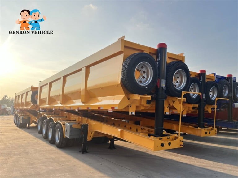 4 Axles End Dump Trailers (1)