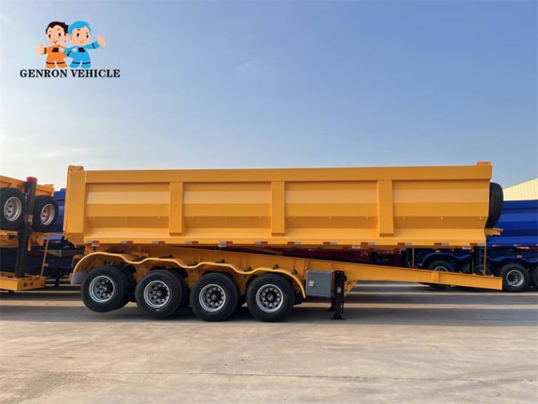 4 Axles End Dump Trailers (2)