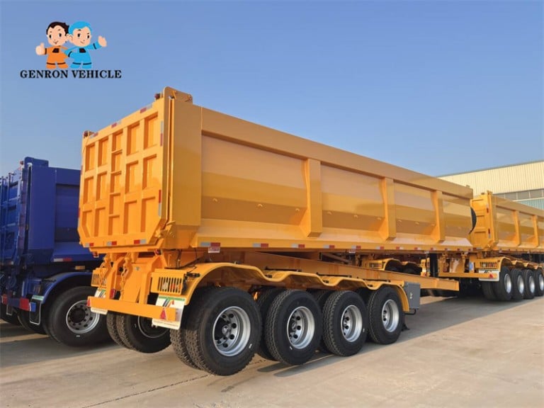 4 Axles End Dump Trailers (3)